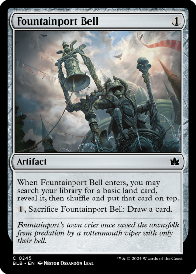 Fountainport Bell - Bloomburrow Spoiler