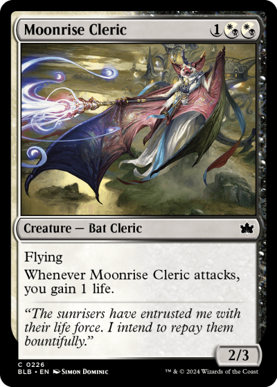 Moonrise Cleric - Bloomburrow Spoiler