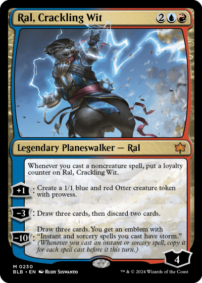 Ral, Crackling Wit - Bloomburrow Spoiler