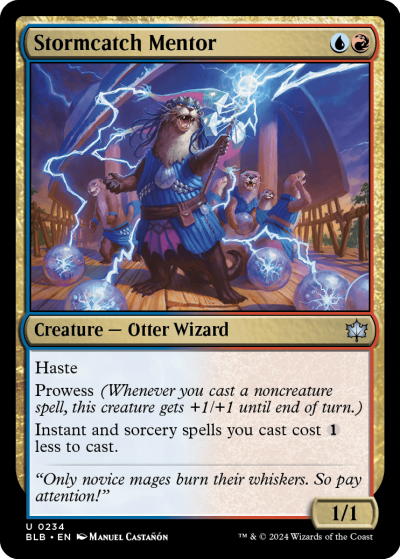 Stormcatch Mentor - Bloomburrow Spoiler