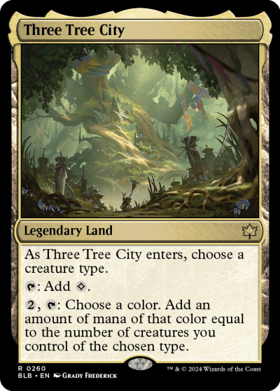 Three Tree City - Bloomburrow Spoiler