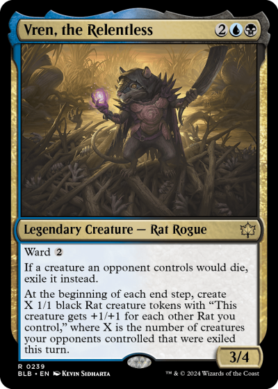 Vren, the Relentless - Bloomburrow Spoiler