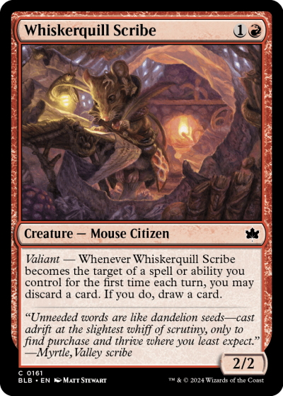 Whiskerquill Scribe - Bloomburrow Spoiler
