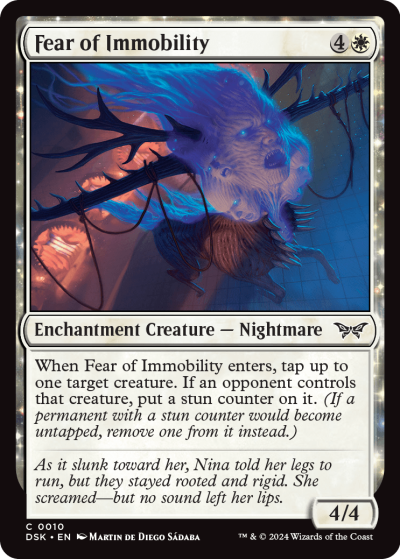 Fear of Immobility - Duskmourn Spoiler