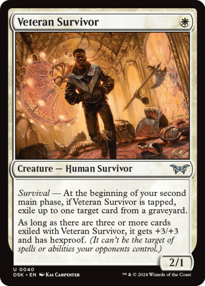 Veteran Survivor - Duskmourn Spoiler