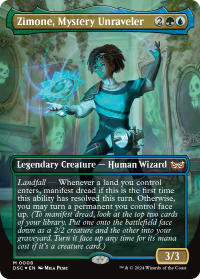 Zimone, Mystery Unraveler - Duskmourn Spoiler