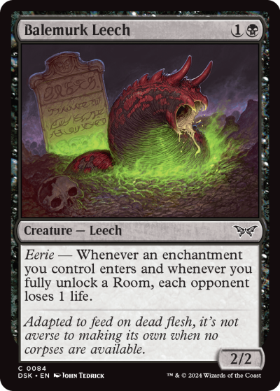 Balemurk Leech - Duskmourn Spoiler