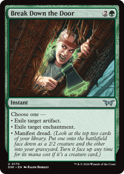 Break Down the Door - Duskmourn Spoiler