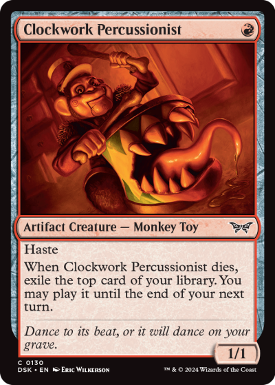 Clockwork Percussionist - Duskmourn Spoiler