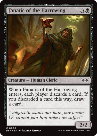 Fanatic of the Harrowing - Duskmourn Spoiler