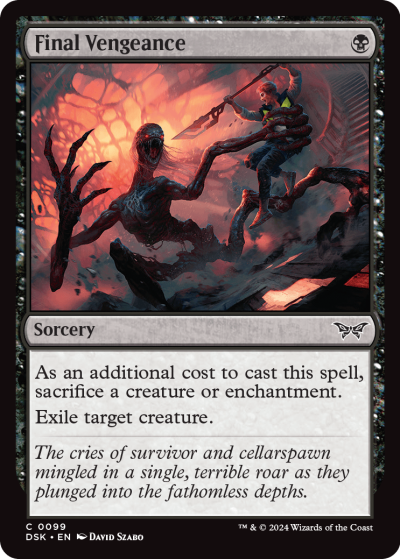 Final Vengeance - Duskmourn Spoiler