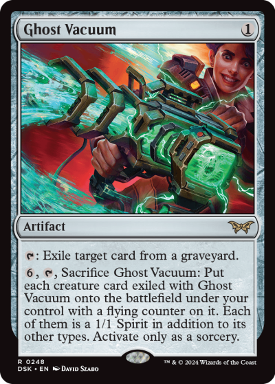 Ghost Vacuum - Duskmourn Spoiler