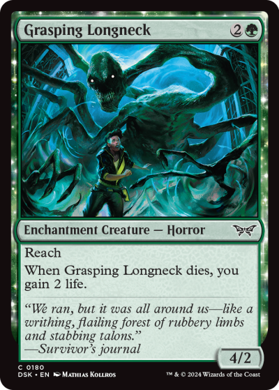 Grasping Longneck - Duskmourn Spoiler