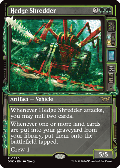 Hedge Shredder (Variant) - Duskmourn Spoiler