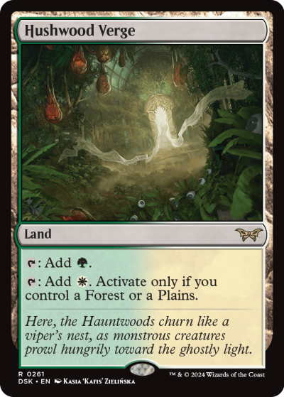 Hushwood Verge - Duskmourn Spoiler