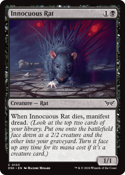 Innocuous Rat - Duskmourn Spoiler