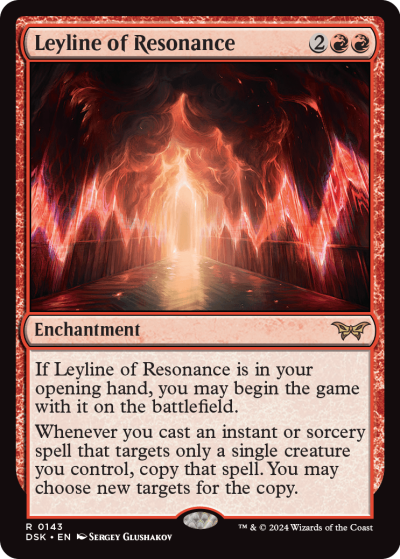 Leyline of Resonance - Duskmourn Spoiler