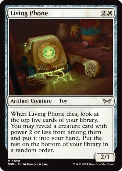 Living Phone - Duskmourn Spoiler