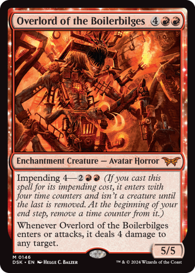 Overlord of the Boilerbilges - Duskmourn Spoiler