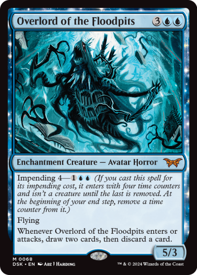 Overlord of the Floodpits - Duskmourn Spoiler