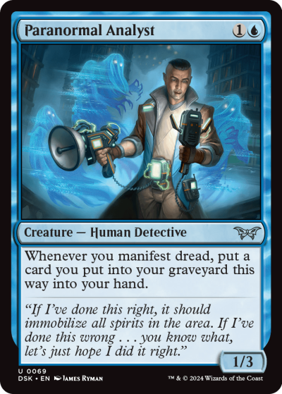 Paranormal Analyst - Duskmourn Spoiler