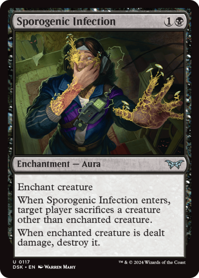 Sporogenic Infection - Duskmourn Spoiler