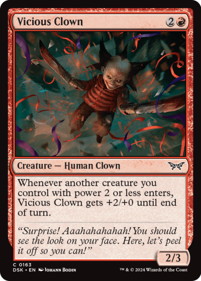 Vicious Clown - Duskmourn Spoiler