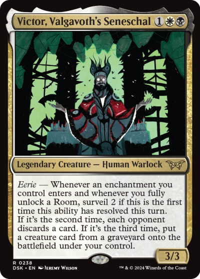 Victor, Valgavoth's Seneschal - Duskmourn Spoiler