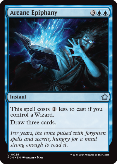 Arcane Epiphany - Foundations Spoiler