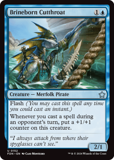 Brineborn Cutthroat - Foundations Spoiler