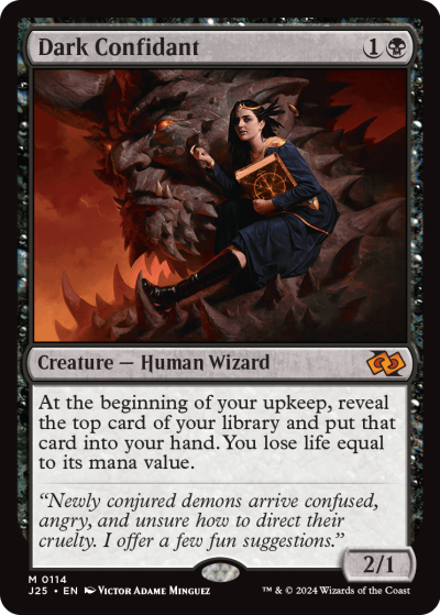 Dark Confidant - Foundations Jumpstart Spoiler