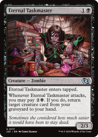 Eternal Taskmaster - Foundations Jumpstart Spoiler