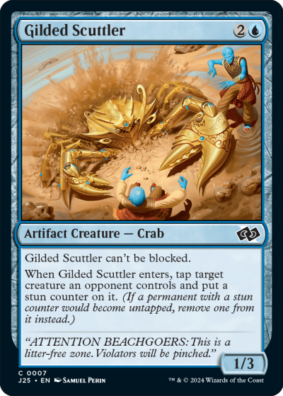 Gilded Scuttler - Foundations Jumpstart Spoiler