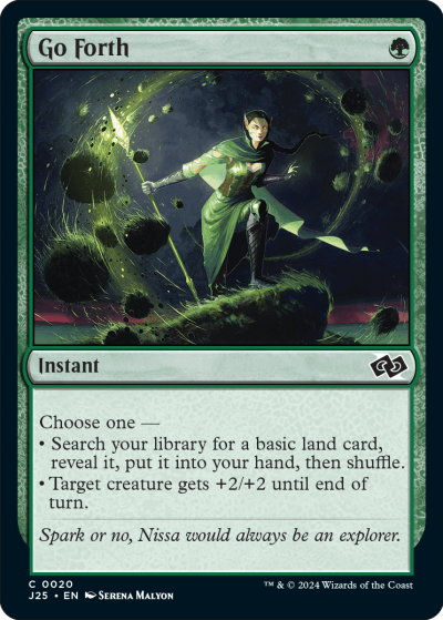 Go Forth - Foundations Jumpstart Spoiler