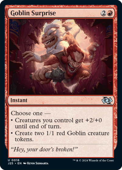 Goblin Surprise - Foundations Jumpstart Spoiler