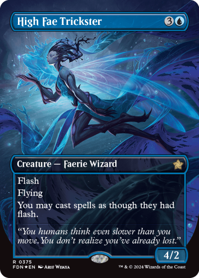 High Fae Trickster (Variant) - Foundations Spoiler