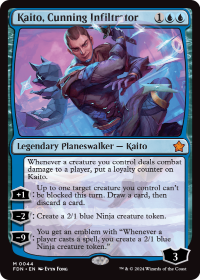 Kaito, Cunning Infiltrator - Foundations Spoiler