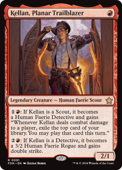 Kellan, Planar Trailblazer - Foundations Spoiler