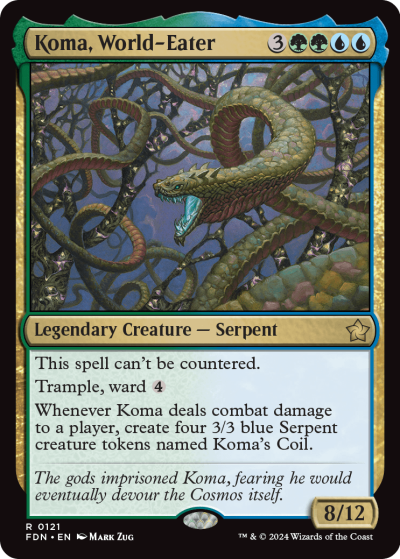 Koma, World-Eater - Foundations Spoiler