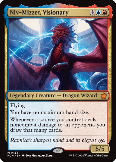 Niv-Mizzet, Visionary - Foundations Spoiler