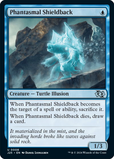 Phantasmal Shieldback - Foundations Jumpstart Spoiler