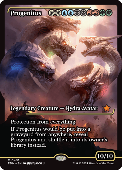 Progenitus (Variant) - Foundations Spoiler