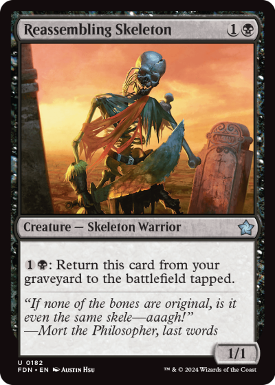 Reassembling Skeleton - Foundations Spoiler