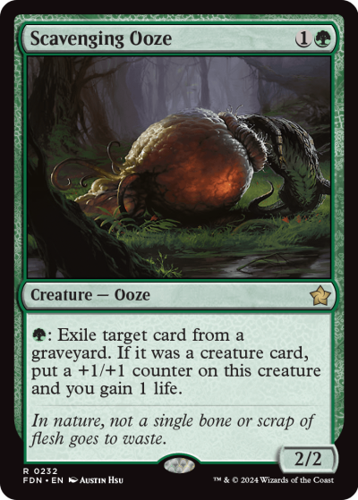 Scavenging Ooze - Foundations Spoiler