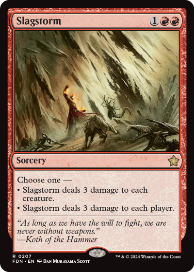 Slagstorm - Foundations Spoiler