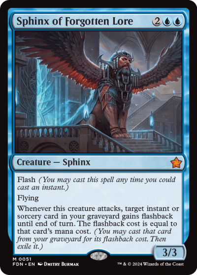 Sphinx of Forgotten Lore - Foundations Spoiler