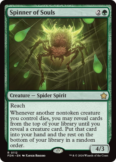 Spinner of Souls - Foundations Spoiler