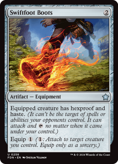 Swiftfoot Boots - Foundations Spoiler