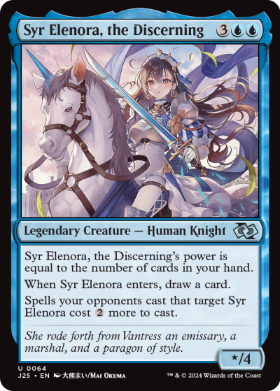 Syr Elenora, the Discerning - Foundations Jumpstart Spoiler