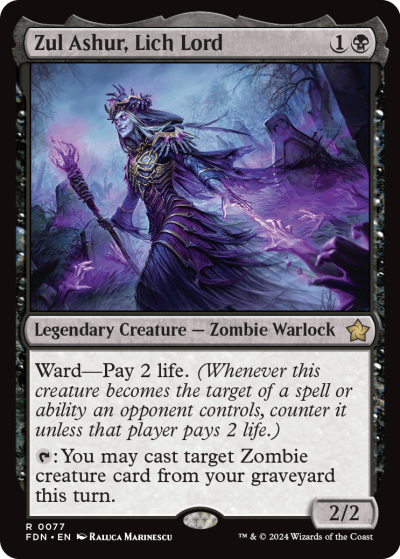 Zul Ashur, Lich Lord - Foundations Spoiler